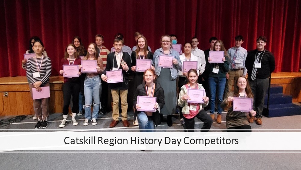 Catskill Region History Day Competitors
