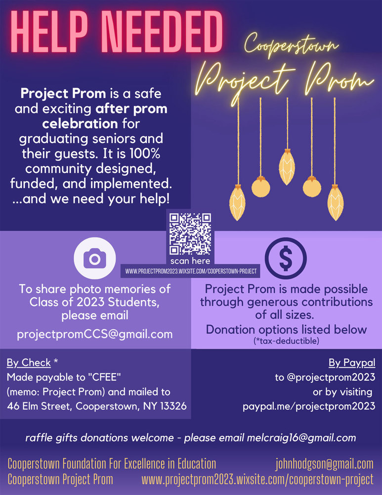 Project Prom 2023 Needs Your Help!