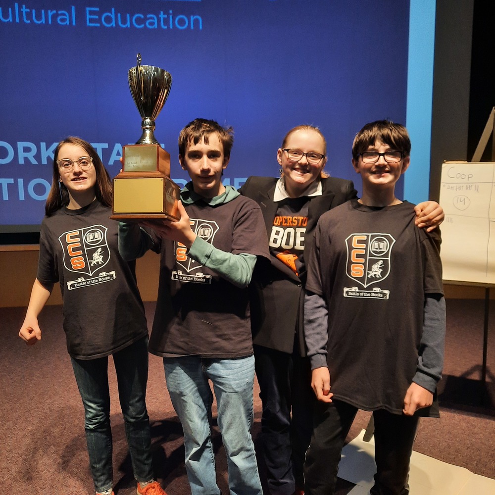 Middle School Battle of the Books Champions