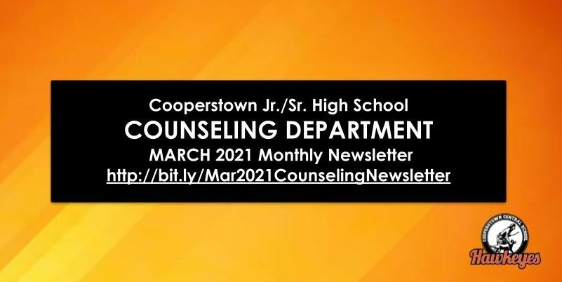 March Counseling Newsletter
