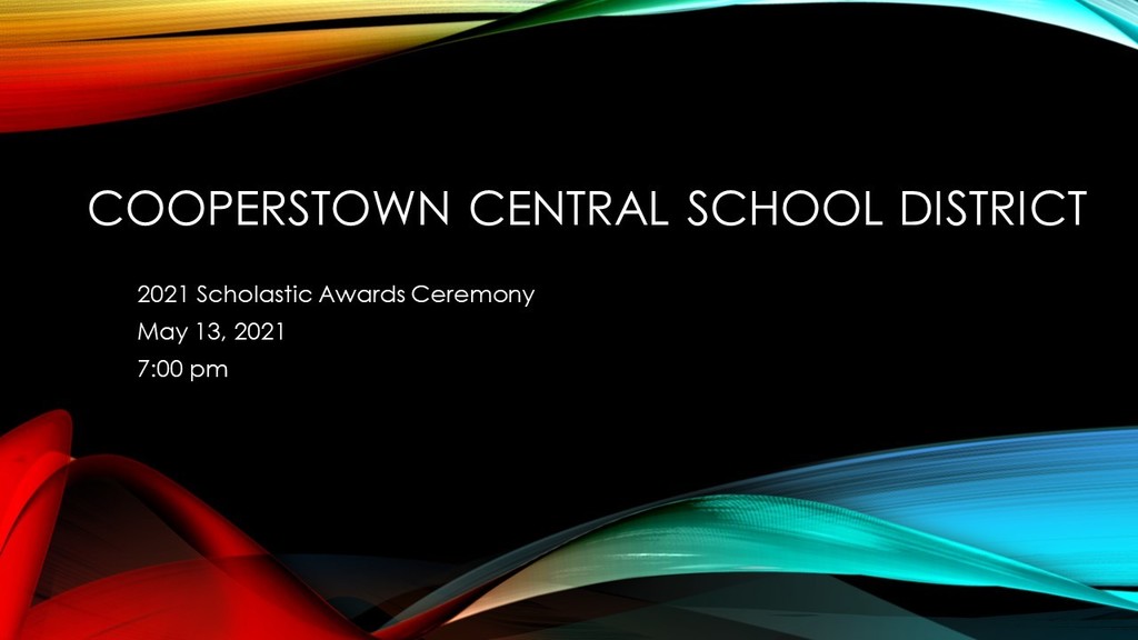 2021 Scholastic Awards Ceremony