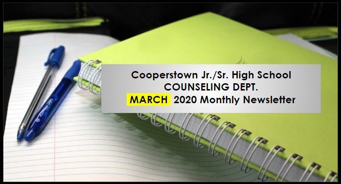 March 2020 CCS Counseling Newsletter